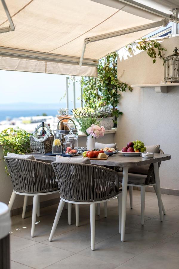 Velebis Superior Apartment - Luxurious One-Room Apartment With Jacuzzi - Prestigious Location By The Sea In The New City Center Of Znjan - Panoramic View Of The Sea And Islands - Free Garage Parking - Buralux Properties Split Exterior foto